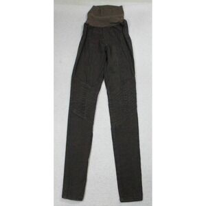 Prairie Underground Leggings Womens Small Brown Moto High Waist Made USA